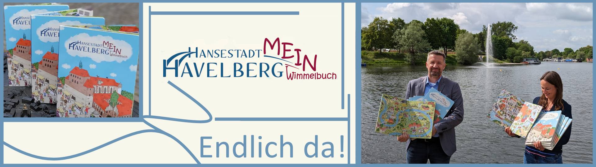 kopfgrafik endlich da mein wimmelbuch © hansestadt havelberg ©Hansestadt Havelberg