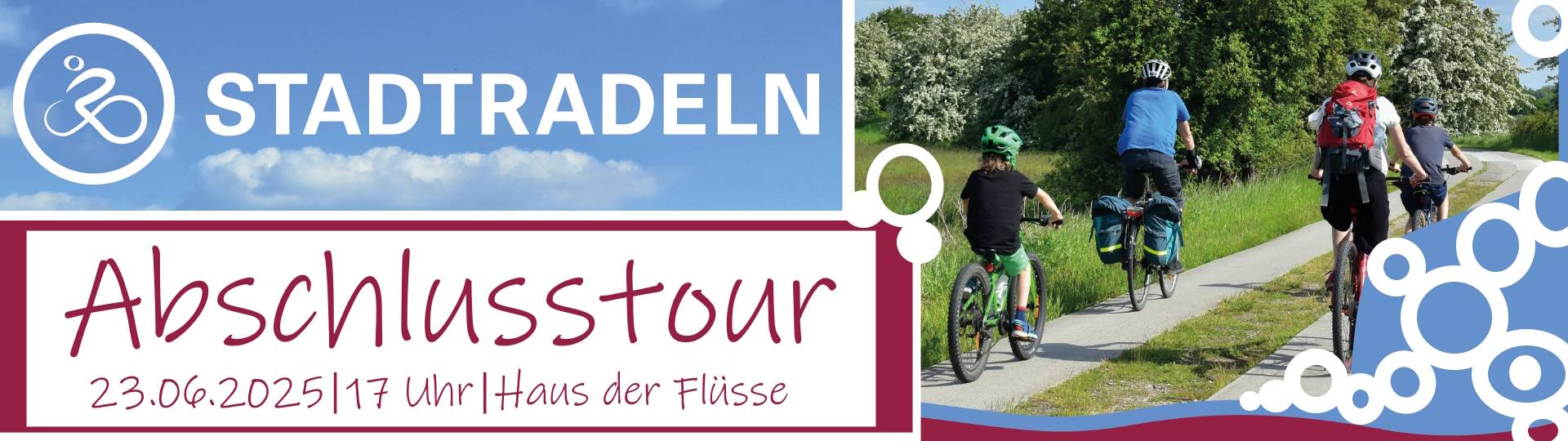 kopfgrafik stadtradeln 2025 abschlusstour