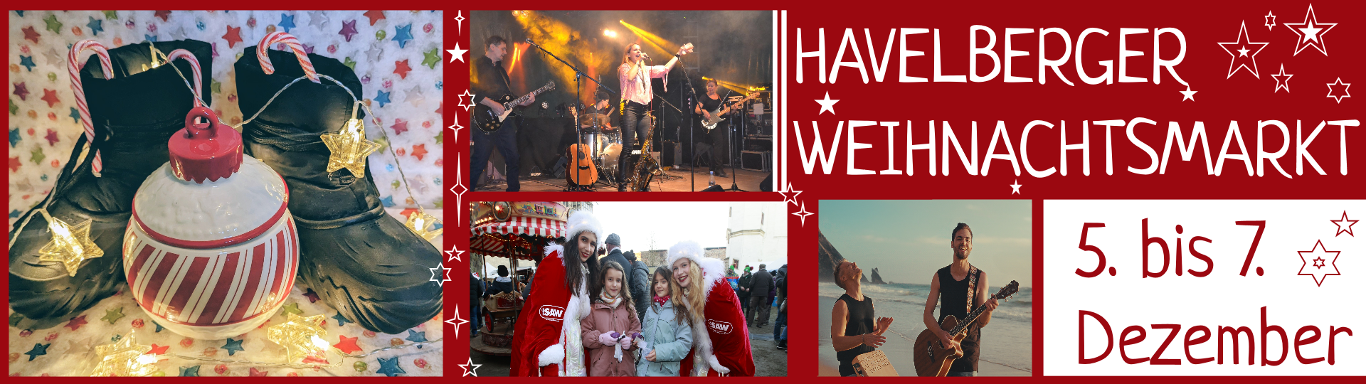 Hier geht es zum Programm ©Hansestadt Havelberg kopfgrafik havelberger weihnachtsmarkt 2025