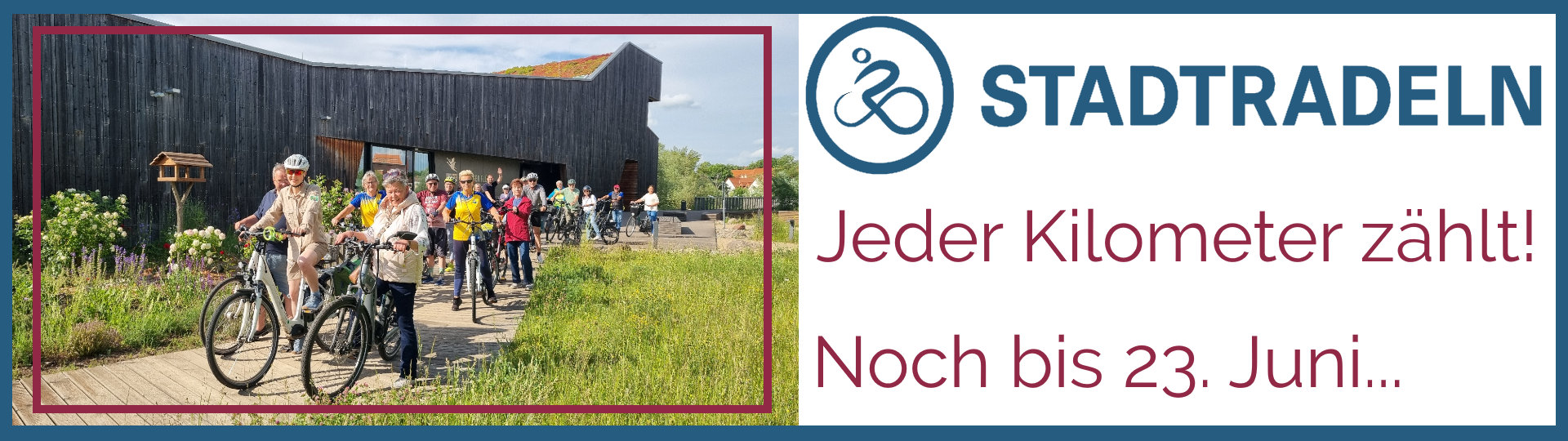 Havelberg radelt ©Hansestadt Havelberg kopfgrafik stadtradeln wir sind dabei noch bis 23. juni 2026