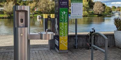 Erster Trinkbrunnen in der Hansestadt Havelberg © Hansestadt Havelberg