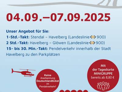 plakat im takt stendalbus havelberger pferdemarkt 2025