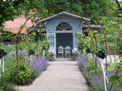 Renaissancegarten D8 Pavillon ©Hansestadt Havelberg