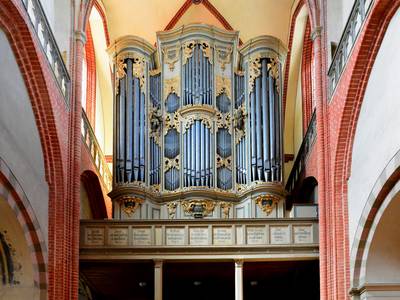 Scholtze Orgel von 1777 im Dom St. Marien ©Hansestadt Havelberg