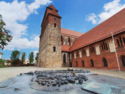 Dom St. Marien mit Taststadtmodell © Hansestadt Havelberg