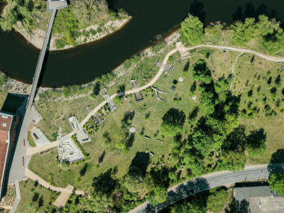 Haus der FLüsse Außenbereich © Hansestadt Havelberg