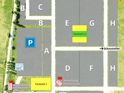 Lageplan Handelsplatz © Hansestadt Havelberg