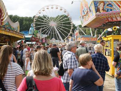 Schaustellerplatz Besucherstrom Copyright Hansestadt Havelberg