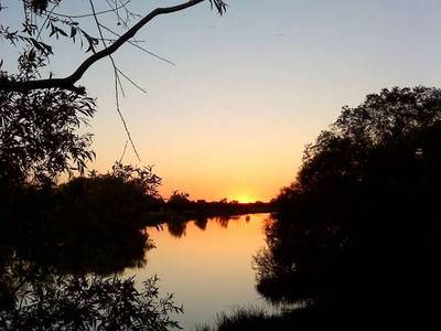 Sonnenuntergang an der Havel