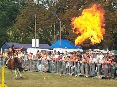 Pferdeshow_Feuerball © Hansestadt Havelberg