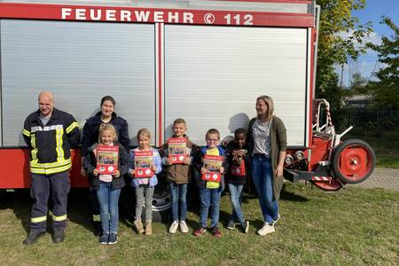 1. Termin FW AG heiße Schatzsuche Foto 4 ©Hort Havelberg