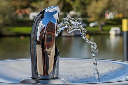 Erster Trinkbrunnen in der Hansestadt Havelberg Detailaufnahme Hahn © Hansestadt Havelberg