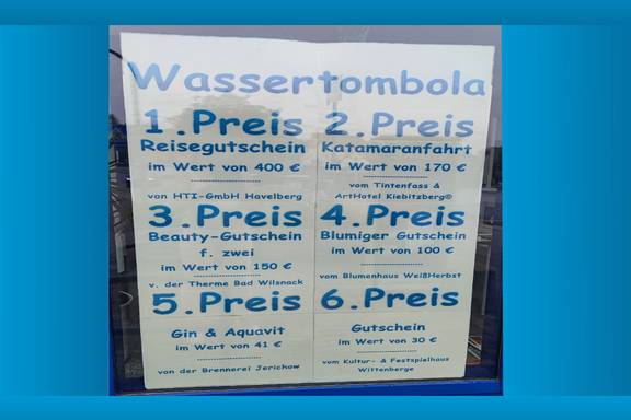 foto wassertombola preise