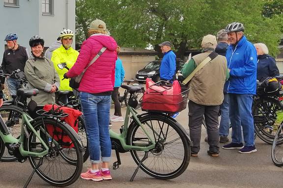 Elberadeltag 05. Mai 2024 freudiger Start ins Radvergnügen © Hansestadt Havelberg